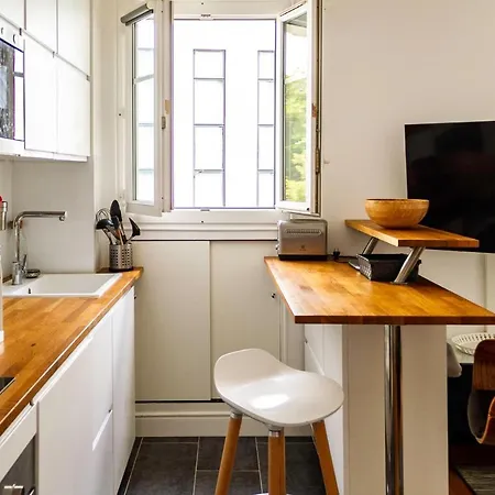 아파트 Charming Close To Pere Lachaise 파리